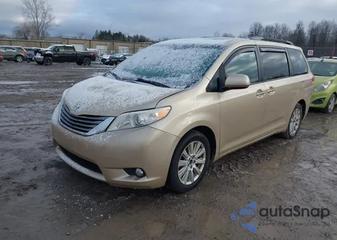2012 Toyota Sienna Xle 7 Passenger from USA, damaged, VIN 5TDDK3DCXCS047040
